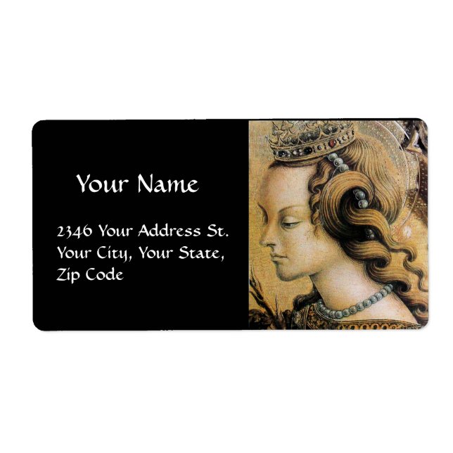 Etiqueta BELEZA NATURAL E pérola negra judia (Frente)