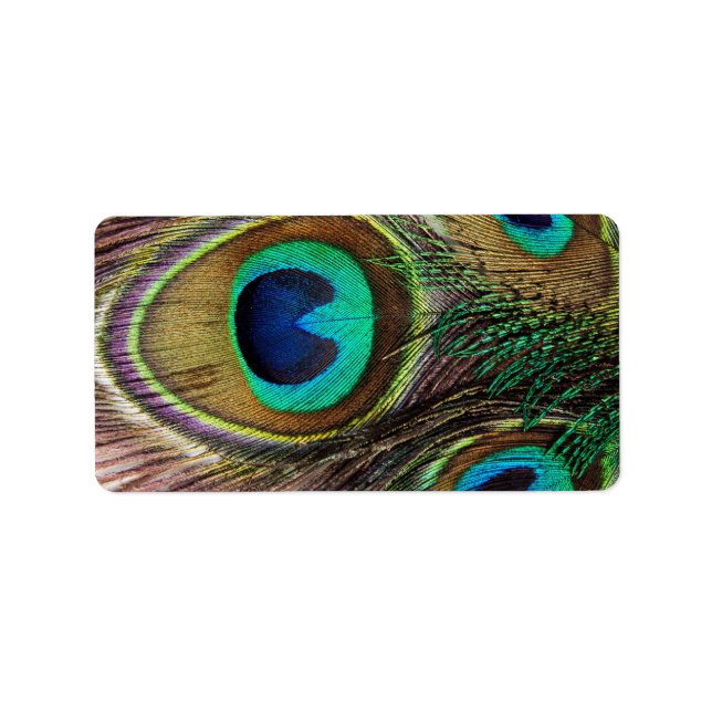 Etiqueta Belo Penas de Peacock (Frente)