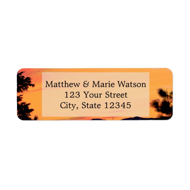 Etiqueta Belo Sol de Montanha (Frente)