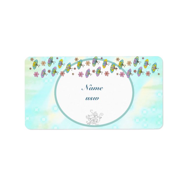 Etiqueta Besondere visitenkarte (Frente)