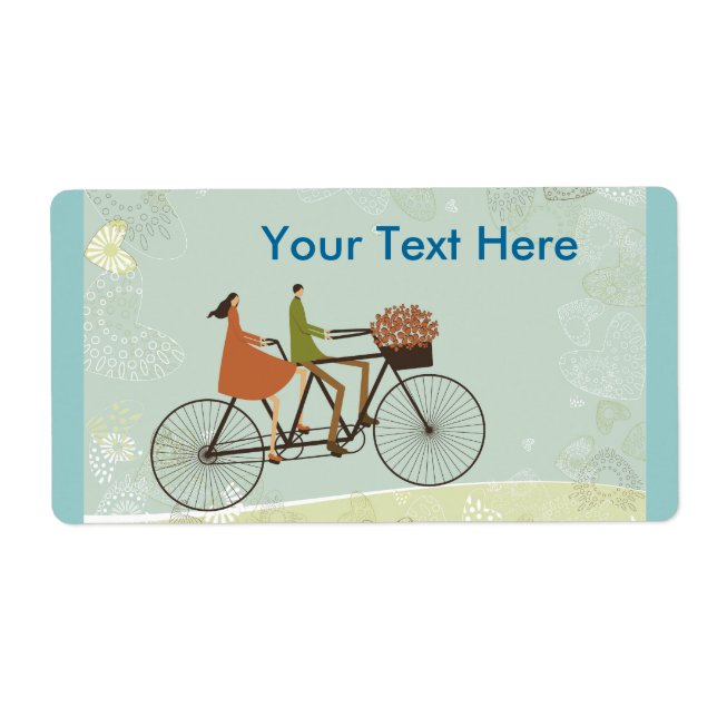 Etiqueta Bicicleta (Frente)