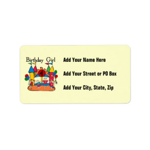 Etiqueta Big Bonde Girl 4th Birthday T-shirts e presentes