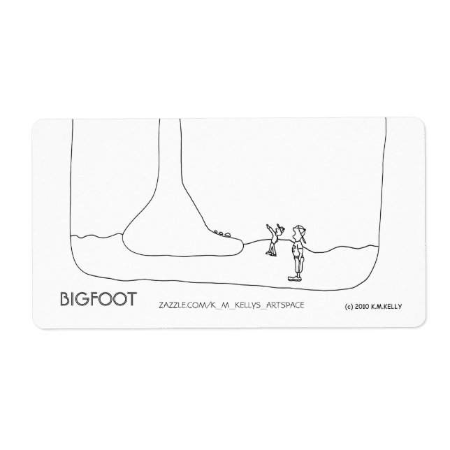 ETIQUETA BIGFOOT (Frente)