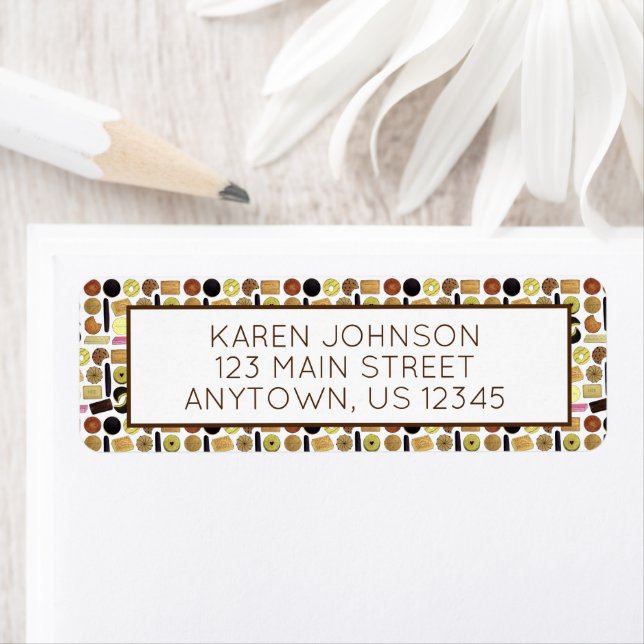 Etiqueta Biscoitos britânicos Pão-de-Atalho Rich Tea Digest (Insitu)