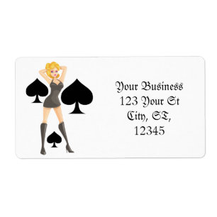 Etiqueta Black Spades Blona Queen Thunder_Cove