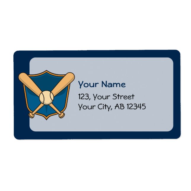 Etiqueta Blindagem de Baseball (Frente)