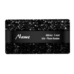 Etiqueta Bling de cristal Strass