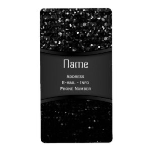 Etiqueta Bling de cristal Strass