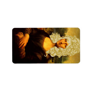 Etiqueta Blonde Mona Lisa