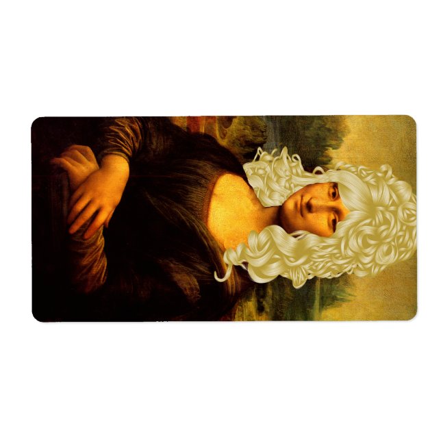 Etiqueta Blonde Mona Lisa (Frente)