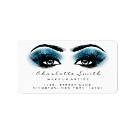 Etiqueta Blue Black White Makeup Lashes Stylst Beauty RSVP