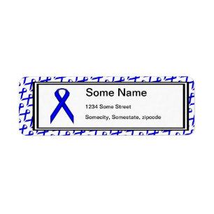 Etiqueta Blue Standard Ribbon por Kenneth Yoncich