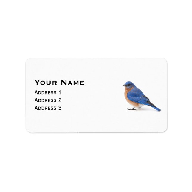 Etiqueta Bluebird (Frente)