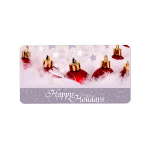 Etiqueta Boas festas Tag do presente