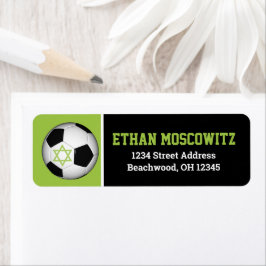 Etiqueta Bola de Futebol, Estrela do Bar David Mitzvah