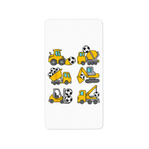 Etiqueta Bola de Futebol para crianças de futebol