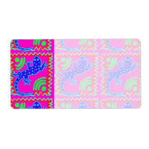 Etiqueta Bolinhas Funky, Designs de animais