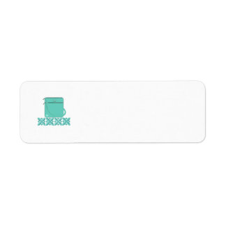 Etiqueta Bolsa de mão Aqua