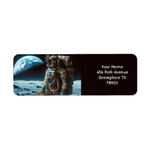 Etiqueta Bolsas de astronauta de lua fantástica