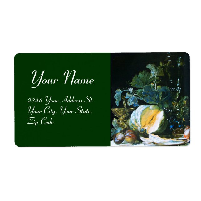 ETIQUETA BOMBA, FRUTAS E GLASSWARE (Frente)