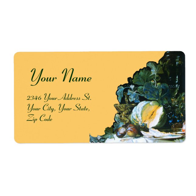 ETIQUETA BOMBA, FRUTAS E GLASSWARE (Frente)