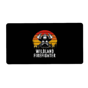 Etiqueta Bombeiros Reto Sunset