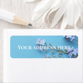 Etiqueta Bonito Primavera esqueça as flores e não as flores