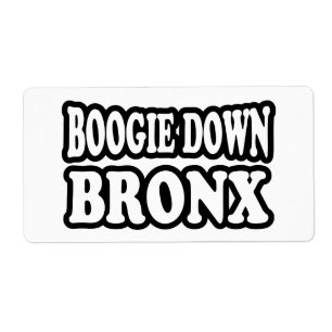 Etiqueta Boogie Down Bronx, NYC