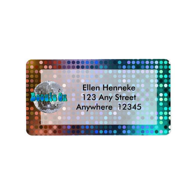 Etiqueta Boogie Ligado! 1 (Frente)