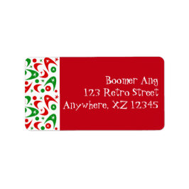 Etiqueta Boomerangs Retro