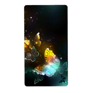 Etiqueta Borboletas luminosas e borboletas noturnas