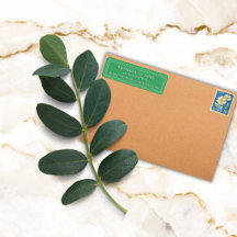 Borda Colorida Elegante Personalizada Verde Flores