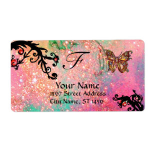 Etiqueta BORRACHA DE BORRACHA EM ESPUKLES, espirais cor-de-