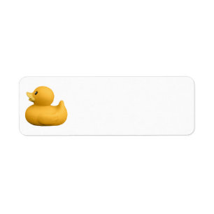Etiqueta BorrachaAmarelaPatoBURACA AMARELO BORRACHA DUCKIE