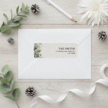 Botânica de Inverno em Aquarela Família Ivory Feri