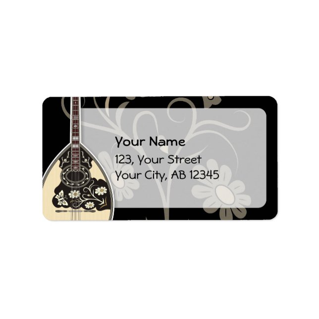 Etiqueta Bouzouki (Frente)