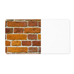 Etiqueta Brickwall