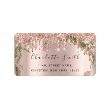 Bridal RSVP Bods Rosa Floral para Baixo