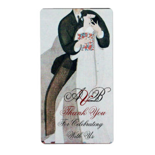 Etiqueta BRIDE ROMÂNTICO E FESTA DE CASAMENTO GROSSEIRA Obr