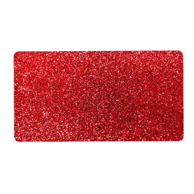 Etiqueta Brilho vermelho (Frente)