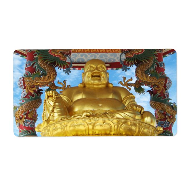 Etiqueta Buda Chinesa (Frente)