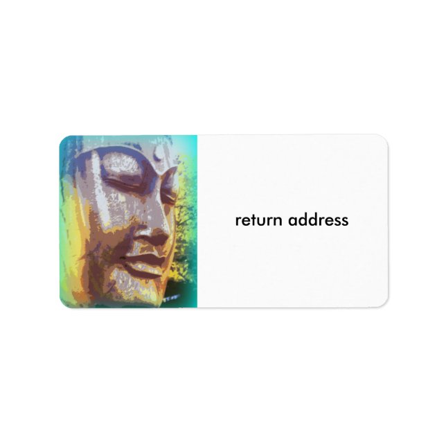 Etiqueta buda verde (Frente)