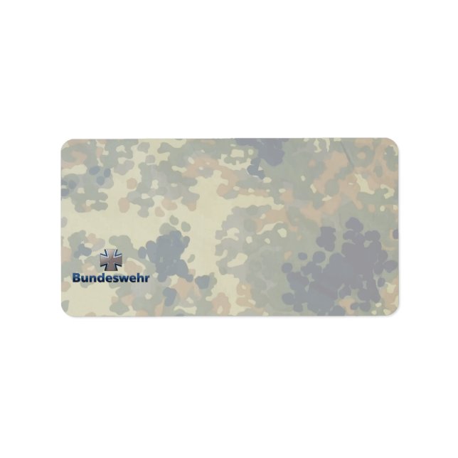 Etiqueta Bundeswehr Emblem (Frente)