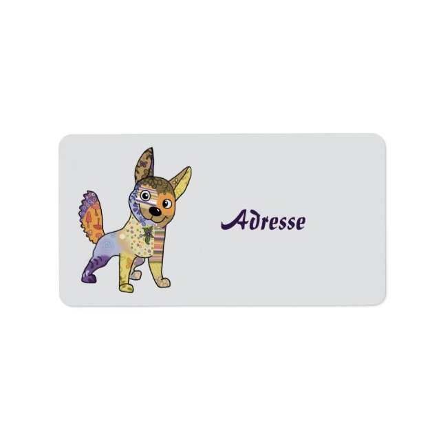 Etiqueta Bunter Hund (Frente)