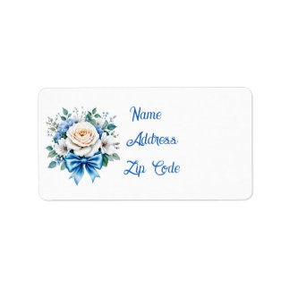 Etiqueta Buquê de Noiva Elegante personalizável