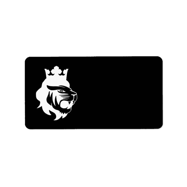 Etiqueta Cabeça de Leão (Frente)