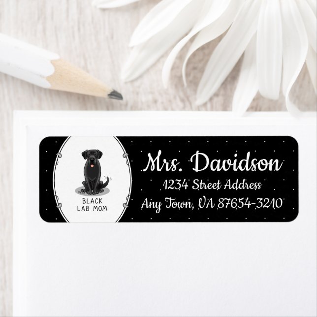 Etiqueta Cachorro Bestial (Labrador Retriever Mãe) (Insitu)