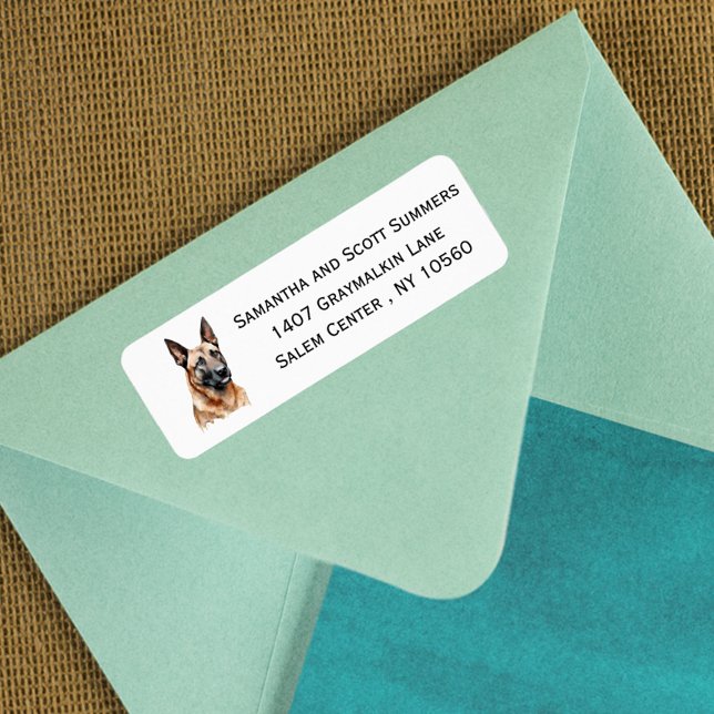 Etiqueta Cachorro Malinois Belga (Criador carregado)