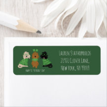 Cachorros de Goldendoodle de Dia de São Patrício F