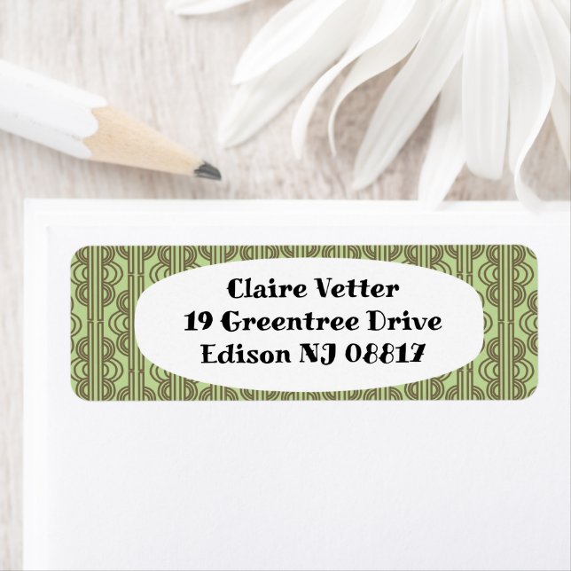 Etiqueta Cadeias Oval Verde (Insitu)